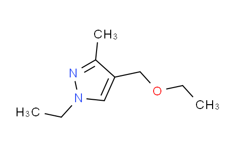 CAS No. 1004643-53-1, 4-(Ethoxymethyl)-1-ethyl-3-methyl-1H-pyrazole
