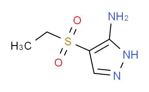 CAS No. 1421601-47-9, 4-(Ethylsulfonyl)-1H-pyrazol-5-amine