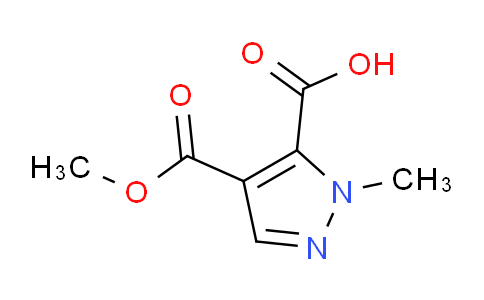 CAS No. 1131912-84-9, 4-(Methoxycarbonyl)-1-methyl-1H-pyrazole-5-carboxylic acid