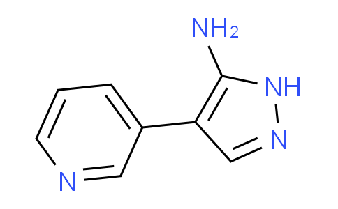 CAS No. 40545-68-4, 4-(Pyridin-3-yl)-1H-pyrazol-5-amine