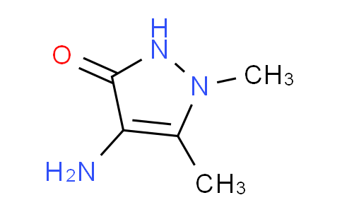CAS No. 146877-51-2, 4-Amino-1,5-dimethyl-1H-pyrazol-3(2H)-one