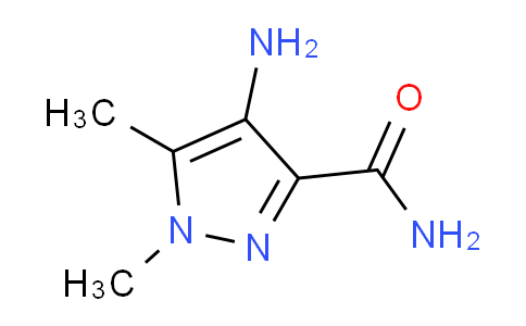 CAS No. 1017781-13-3, 4-Amino-1,5-dimethyl-1H-pyrazole-3-carboxamide