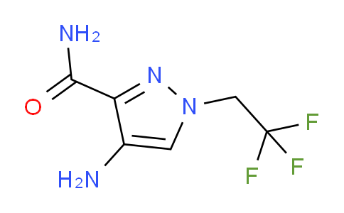 CAS No. 1692449-25-4, 4-Amino-1-(2,2,2-trifluoroethyl)-1H-pyrazole-3-carboxamide