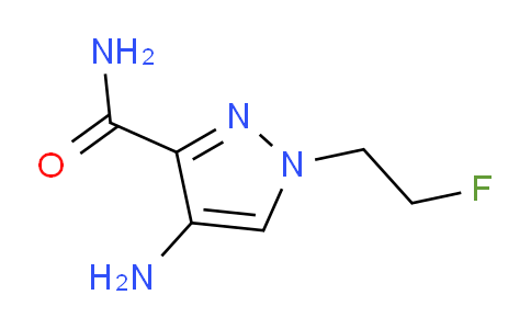 CAS No. 1429419-56-6, 4-Amino-1-(2-fluoroethyl)-1H-pyrazole-3-carboxamide