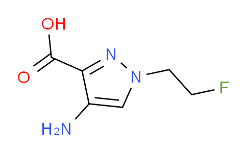 CAS No. 1429418-72-3, 4-Amino-1-(2-fluoroethyl)-1H-pyrazole-3-carboxylic acid