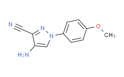 CAS No. 1426541-61-8, 4-Amino-1-(4-methoxyphenyl)-1H-pyrazole-3-carbonitrile