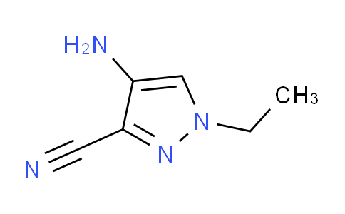 CAS No. 1005615-83-7, 4-Amino-1-ethyl-1H-pyrazole-3-carbonitrile