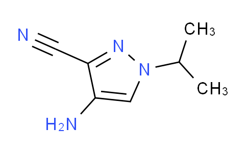 CAS No. 1644039-94-0, 4-Amino-1-isopropyl-1H-pyrazole-3-carbonitrile