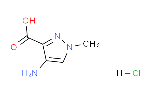 CAS No. 1189693-96-6, 4-Amino-1-methyl-1H-pyrazole-3-carboxylic acid hydrochloride