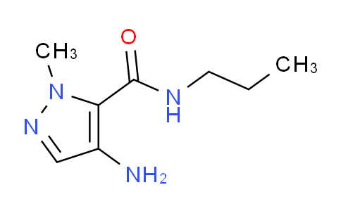 CAS No. 1001500-14-6, 4-Amino-1-methyl-N-propyl-1H-pyrazole-5-carboxamide