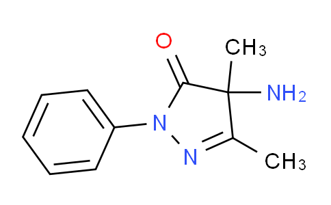 CAS No. 956358-25-1, 4-Amino-3,4-dimethyl-1-phenyl-1H-pyrazol-5(4H)-one