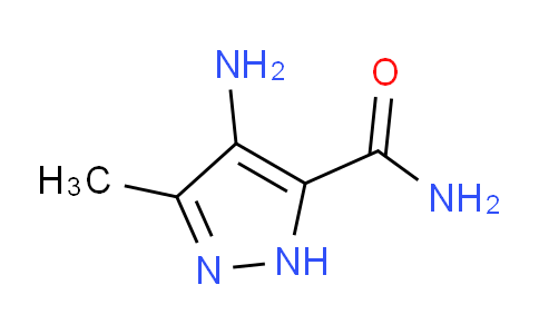 CAS No. 28668-16-8, 4-Amino-3-methyl-1H-pyrazole-5-carboxamide
