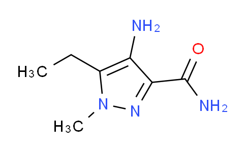 CAS No. 247583-80-8, 4-Amino-5-ethyl-1-methyl-1H-pyrazole-3-carboxamide