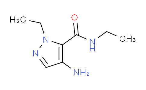 CAS No. 1006453-64-0, 4-Amino-N,1-diethyl-1H-pyrazole-5-carboxamide