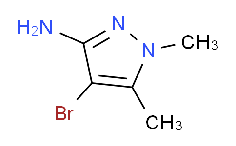 CAS No. 154787-28-7, 4-Bromo-1,5-dimethyl-1H-pyrazol-3-amine