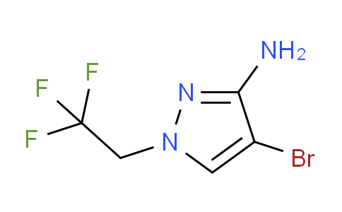 CAS No. 1006471-06-2, 4-Bromo-1-(2,2,2-trifluoroethyl)-1H-pyrazol-3-amine