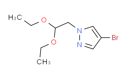 CAS No. 1006682-90-1, 4-Bromo-1-(2,2-diethoxyethyl)-1H-pyrazole