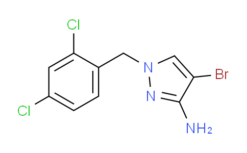 CAS No. 895929-80-3, 4-Bromo-1-(2,4-dichlorobenzyl)-1H-pyrazol-3-amine