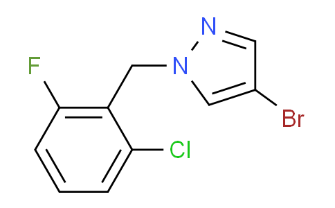 CAS No. 957266-00-1, 4-Bromo-1-(2-chloro-6-fluorobenzyl)-1H-pyrazole