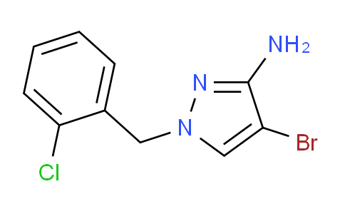 CAS No. 925147-38-2, 4-Bromo-1-(2-chlorobenzyl)-1H-pyrazol-3-amine
