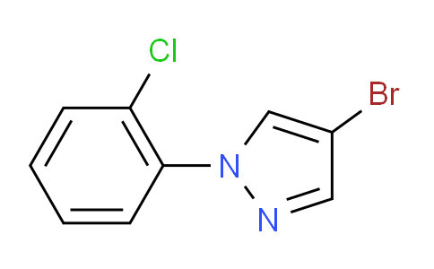 CAS No. 957063-04-6, 4-Bromo-1-(2-chlorophenyl)-1H-pyrazole