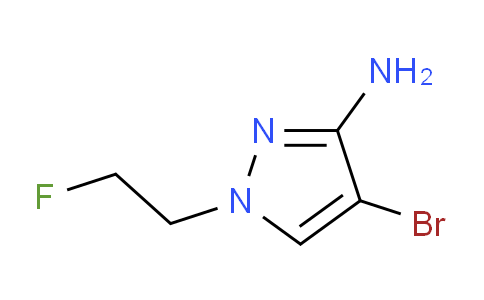 CAS No. 1427021-94-0, 4-Bromo-1-(2-fluoroethyl)-1H-pyrazol-3-amine