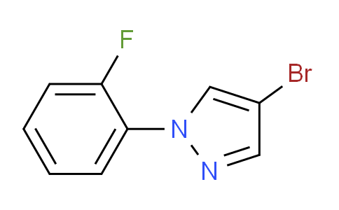 CAS No. 957062-81-6, 4-Bromo-1-(2-fluorophenyl)-1H-pyrazole