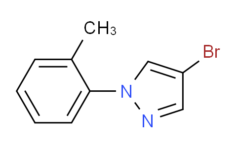 CAS No. 1337607-03-0, 4-Bromo-1-(2-methylphenyl)pyrazole