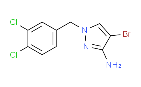 CAS No. 895929-98-3, 4-Bromo-1-(3,4-dichlorobenzyl)-1H-pyrazol-3-amine