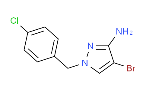 CAS No. 400753-16-4, 4-Bromo-1-(4-chlorobenzyl)-1H-pyrazol-3-amine
