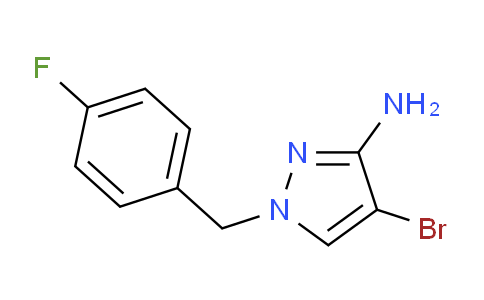 CAS No. 1001757-57-8, 4-Bromo-1-(4-fluorobenzyl)-1H-pyrazol-3-amine