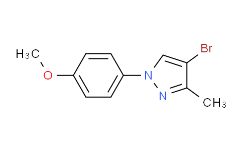 CAS No. 1252572-62-5, 4-Bromo-1-(4-methoxyphenyl)-3-methyl-1H-pyrazole