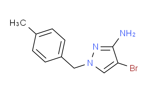 CAS No. 895929-86-9, 4-Bromo-1-(4-methylbenzyl)-1H-pyrazol-3-amine