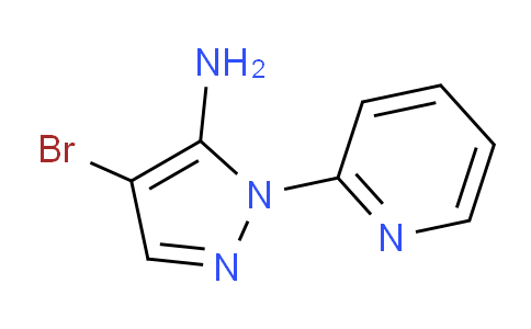 CAS No. 150187-17-0, 4-Bromo-1-(pyridin-2-yl)-1H-pyrazol-5-amine
