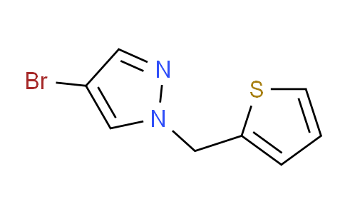 CAS No. 1183024-77-2, 4-Bromo-1-(thiophen-2-ylmethyl)-1H-pyrazole