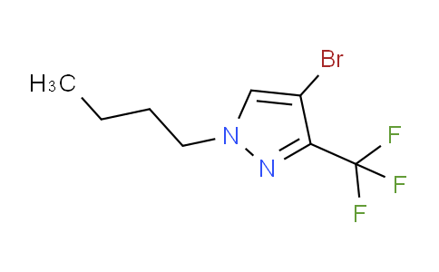CAS No. 1437794-58-5, 4-Bromo-1-butyl-3-(trifluoromethyl)-1H-pyrazole
