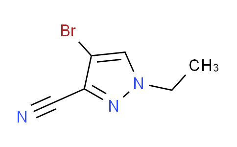CAS No. 1707746-91-5, 4-Bromo-1-ethyl-1H-pyrazole-3-carbonitrile
