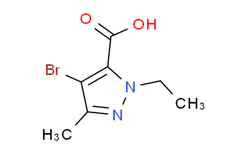 CAS No. 175276-99-0, 4-Bromo-1-ethyl-3-methyl-1H-pyrazole-5-carboxylic acid