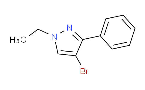 CAS No. 1823927-90-7, 4-Bromo-1-ethyl-3-phenyl-1H-pyrazole