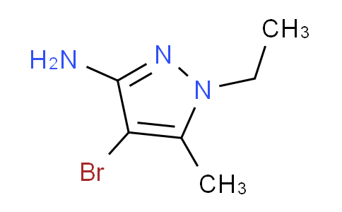 CAS No. 1006470-69-4, 4-Bromo-1-ethyl-5-methyl-1H-pyrazol-3-amine