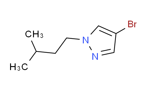 CAS No. 847818-48-8, 4-Bromo-1-isopentyl-1H-pyrazole