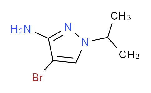CAS No. 1006481-47-5, 4-Bromo-1-isopropyl-1H-pyrazol-3-amine