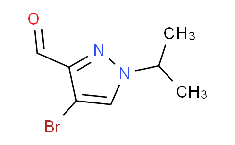 CAS No. 1383855-42-2, 4-Bromo-1-isopropyl-1H-pyrazole-3-carbaldehyde