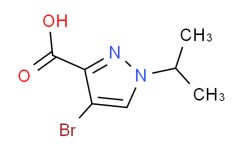 CAS No. 1006451-37-1, 4-Bromo-1-isopropyl-1H-pyrazole-3-carboxylic acid