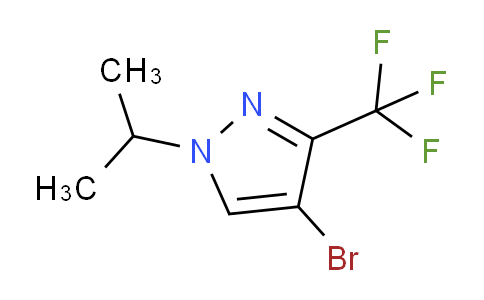 CAS No. 1426958-33-9, 4-Bromo-1-isopropyl-3-(trifluoromethyl)pyrazole