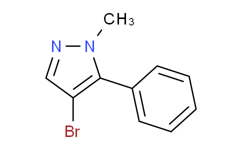 CAS No. 105994-77-2, 4-Bromo-1-methyl-5-phenyl-1H-pyrazole