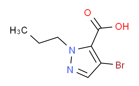 CAS No. 1006457-27-7, 4-Bromo-1-propyl-1H-pyrazole-5-carboxylic acid