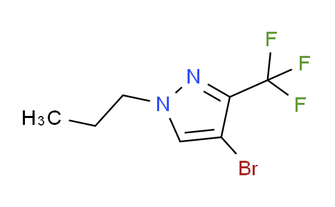 CAS No. 1437794-44-9, 4-Bromo-1-propyl-3-(trifluoromethyl)pyrazole