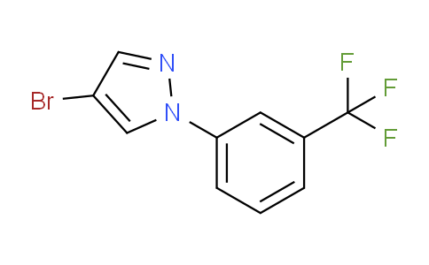 CAS No. 1353855-69-2, 4-Bromo-1-[3-(trifluoromethyl)phenyl]pyrazole