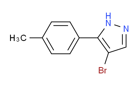 CAS No. 1116093-45-8, 4-Bromo-5-(p-tolyl)-1H-pyrazole